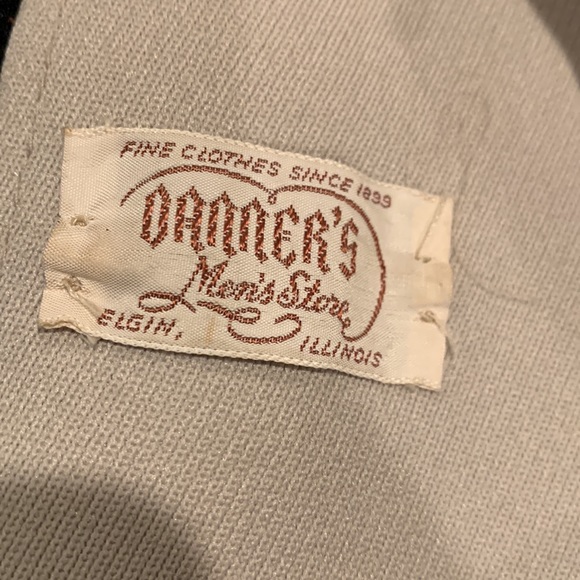 VINTAGE  Zero King Wool Coat w/Faux Fur Lined Insert Beige Men Sz 40 - Picture 6 of 11